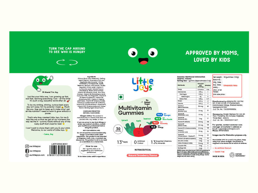 Multivitamin Gummies 13+ (Pack of 2)