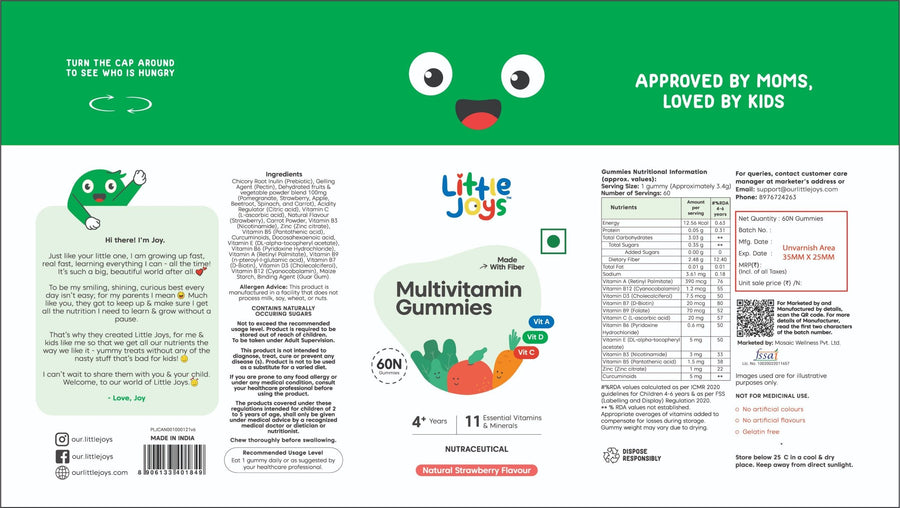 Multivitamin Gummies 4+ (60N)