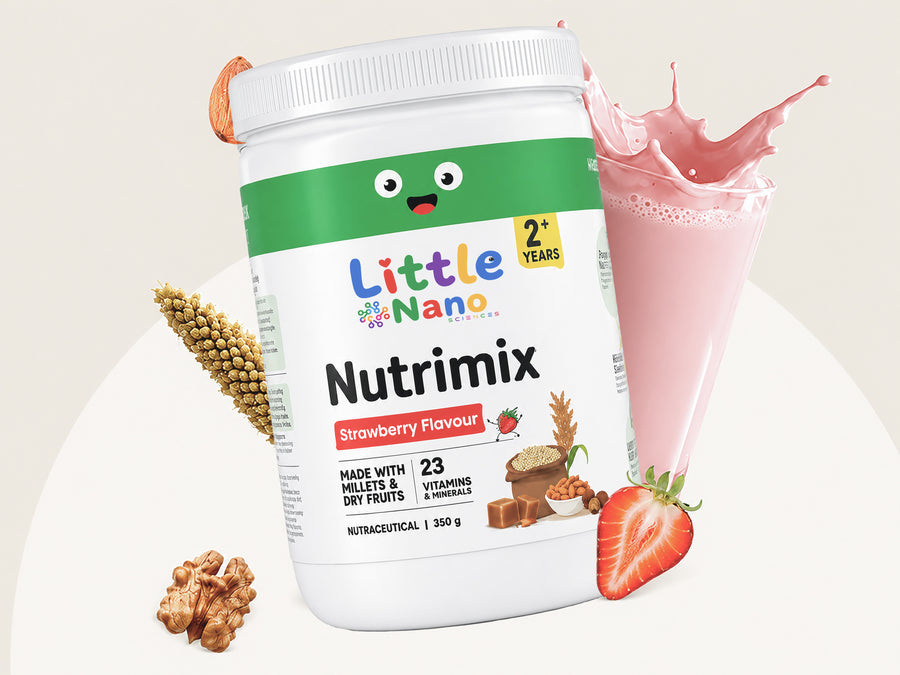 Nutrimix স্ট্রবেরি নিউট্রিশন পাউডার (৩৫০ গ্রাম)